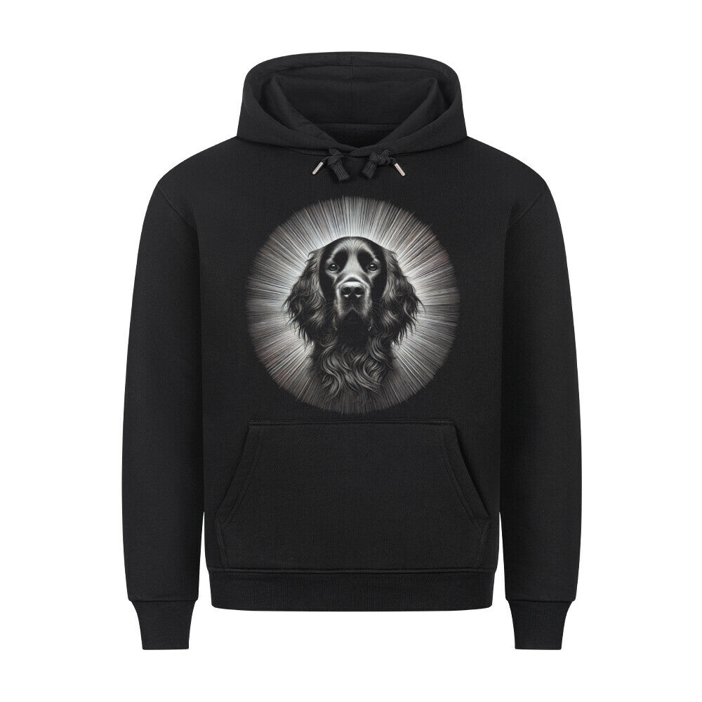 Premium Hoodie "Irish Setter - Shining" Schwarz – hunde-shirt.de