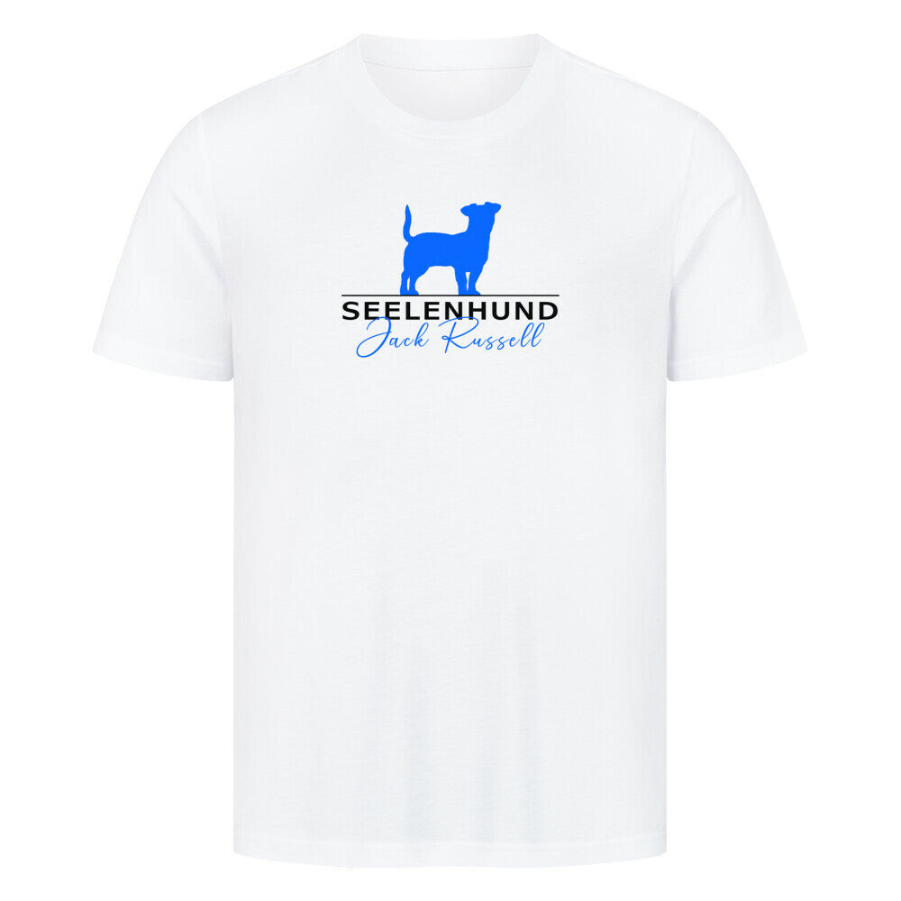 Premium T-Shirt "Jack Russell - Seelenhund" Weiß – hunde-shirt.de