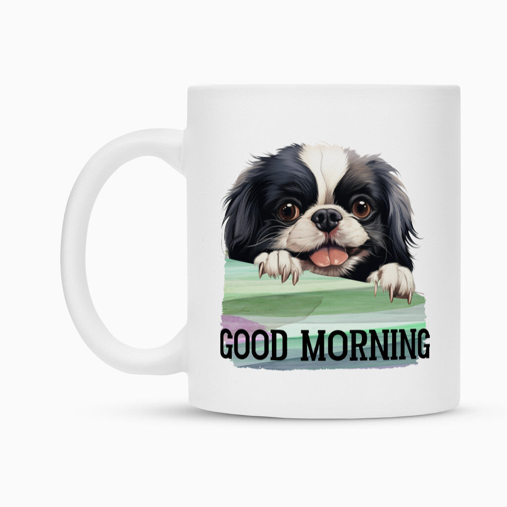 Tasse "Japan Chin - Good morning" – hunde-shirt.de