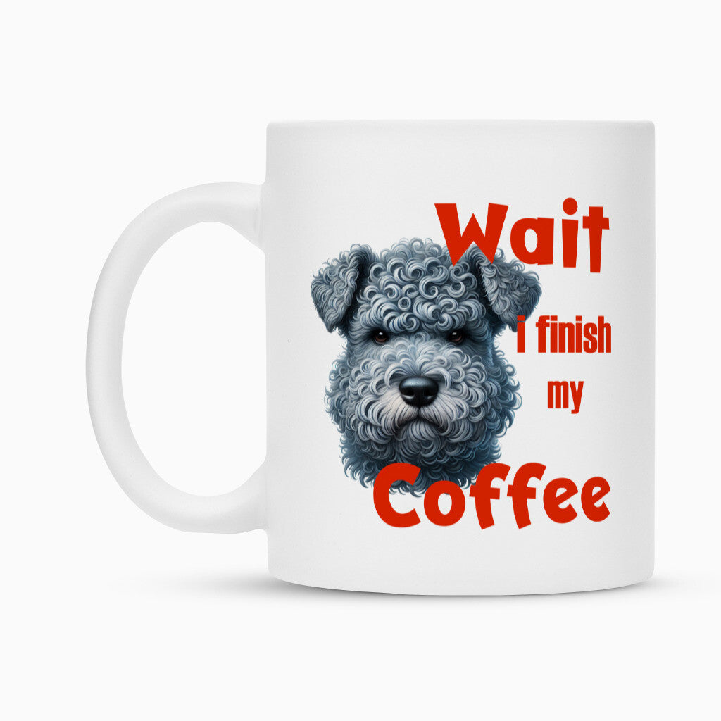 Tasse "Kerry Blue - Wait..." – hunde-shirt.de