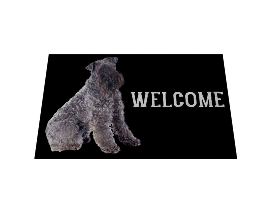 Fußmatte "Kerry Blue - WELCOME" – hunde-shirt.de