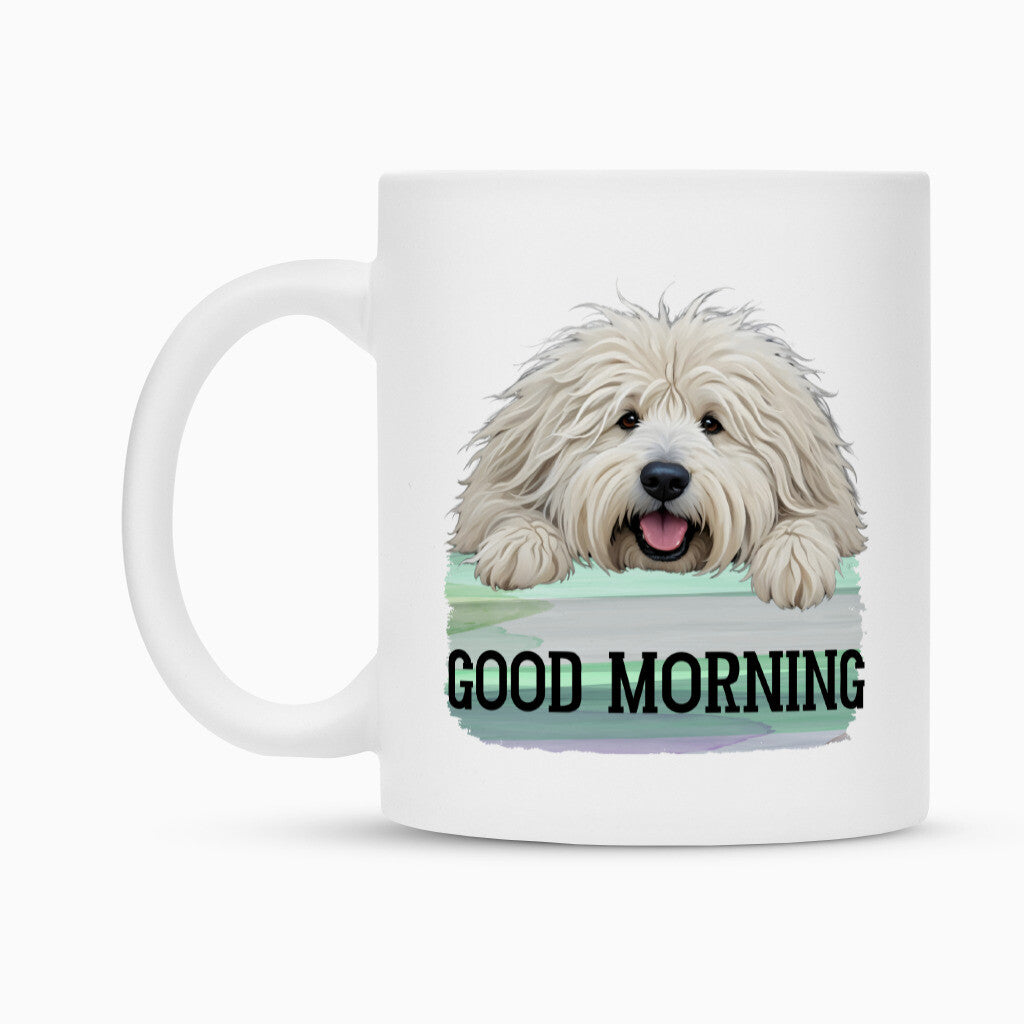 Tasse "Komondor - Good Morning" – hunde-shirt.de