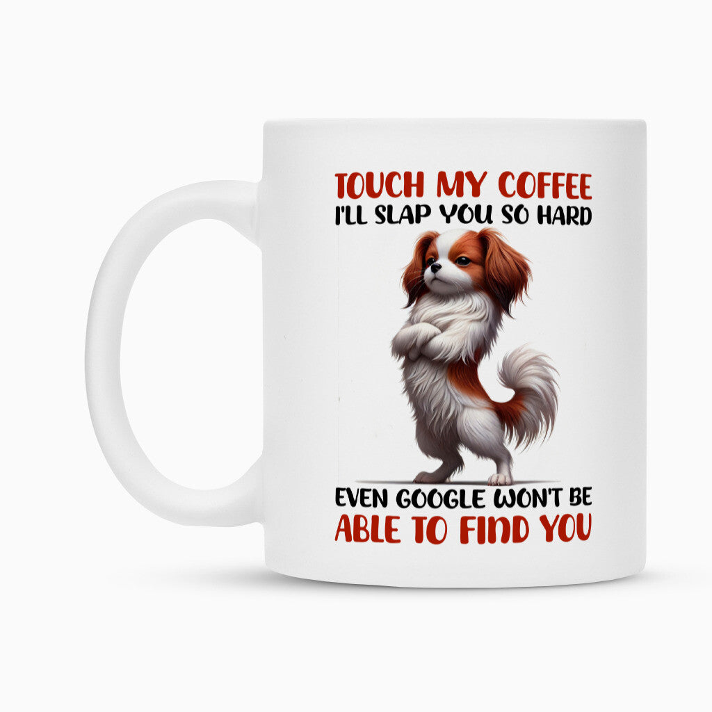 Tasse "Kooikerhondje - Touch my Coffee..." – hunde-shirt.de