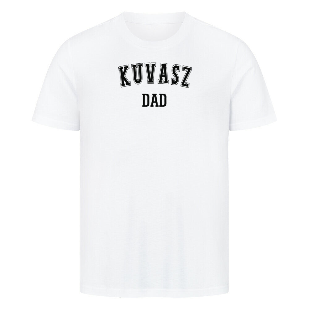 Premium T-Shirt "Kuvasz - DAD" Weiß – hunde-shirt.de