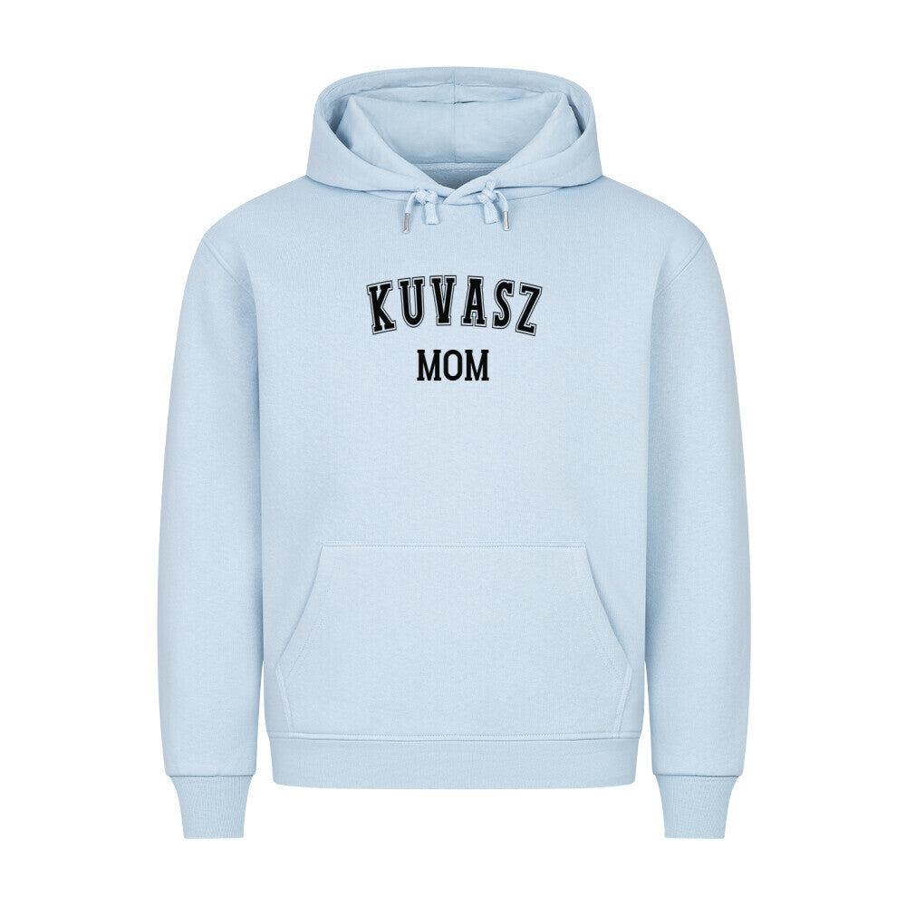 Premium Hoodie "Kuvasz - MOM" Babyblau – hunde-shirt.de