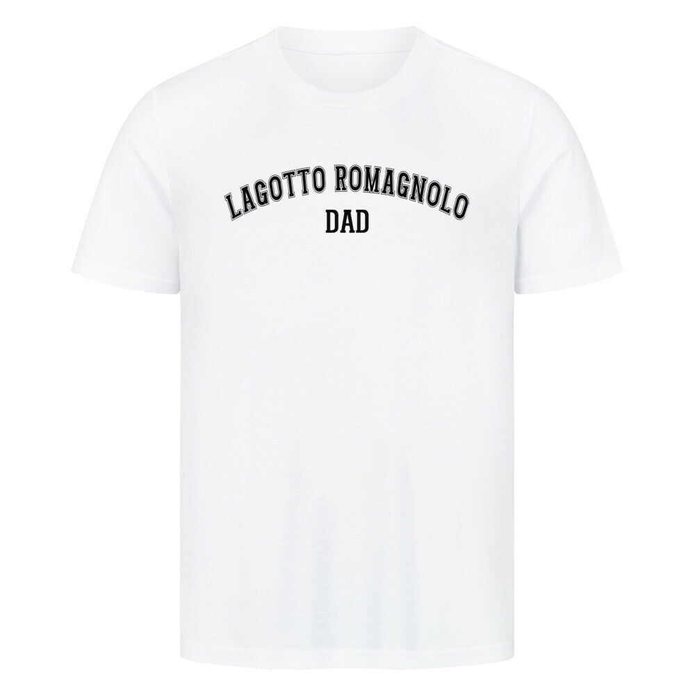 Premium T-Shirt "Lagotto - DAD" Weiß – hunde-shirt.de