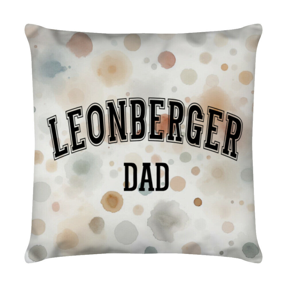 Kissen "Leonberger - DAD" Weiß – hunde-shirt.de