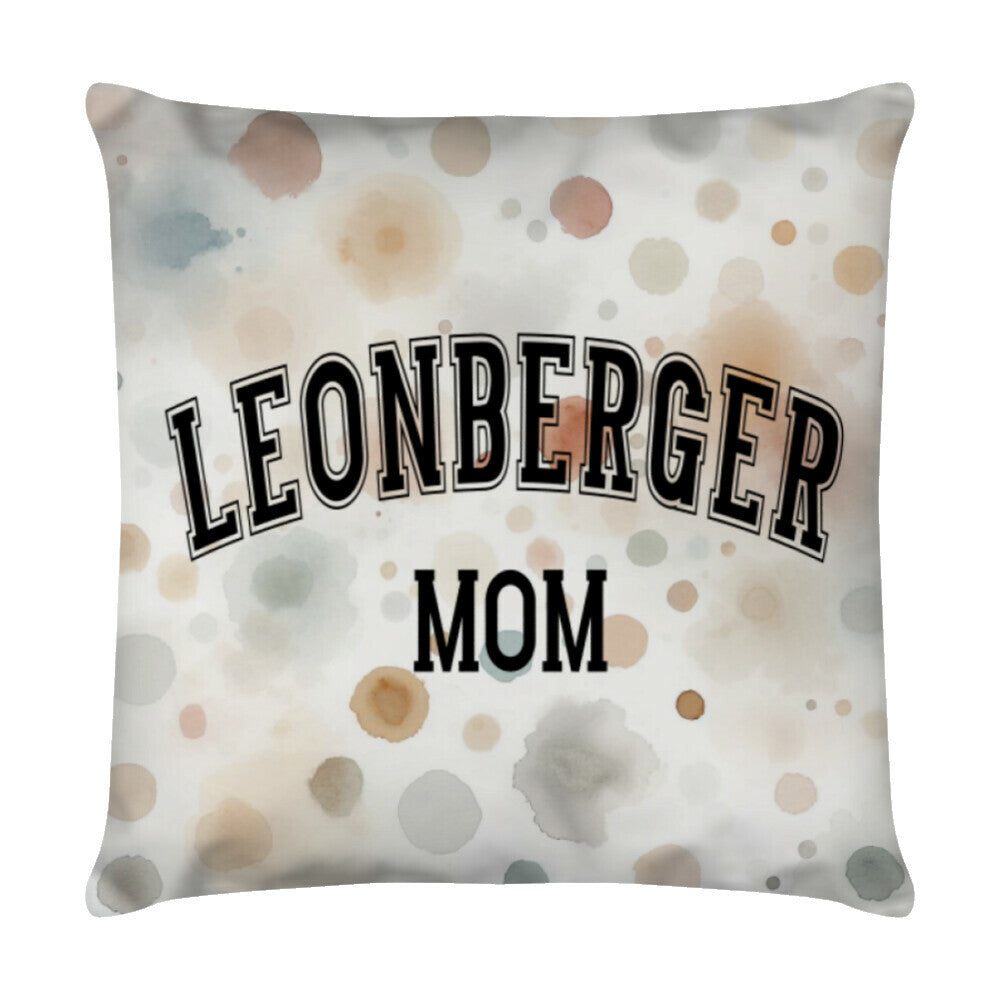 Kissen "Leonberger - MOM" Weiß – hunde-shirt.de