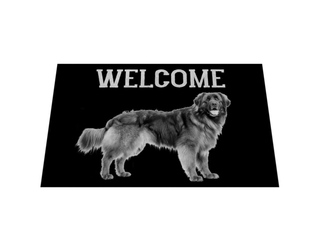 Fußmatte "Leonberger - WELCOME" – hunde-shirt.de