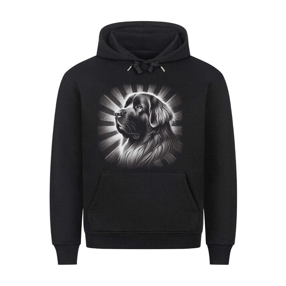 Premium Hoodie "Leonberger - Bright" Schwarz – hunde-shirt.de