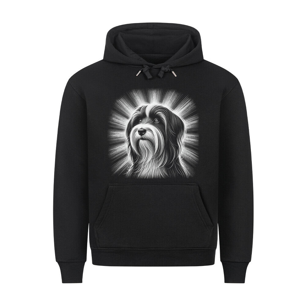 Premium Hoodie "Löwchen - Shine" Schwarz – hunde-shirt.de