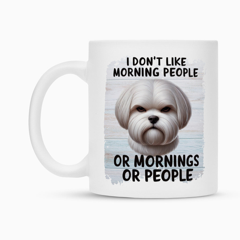Tasse "Malteser - Morning People" – hunde-shirt.de