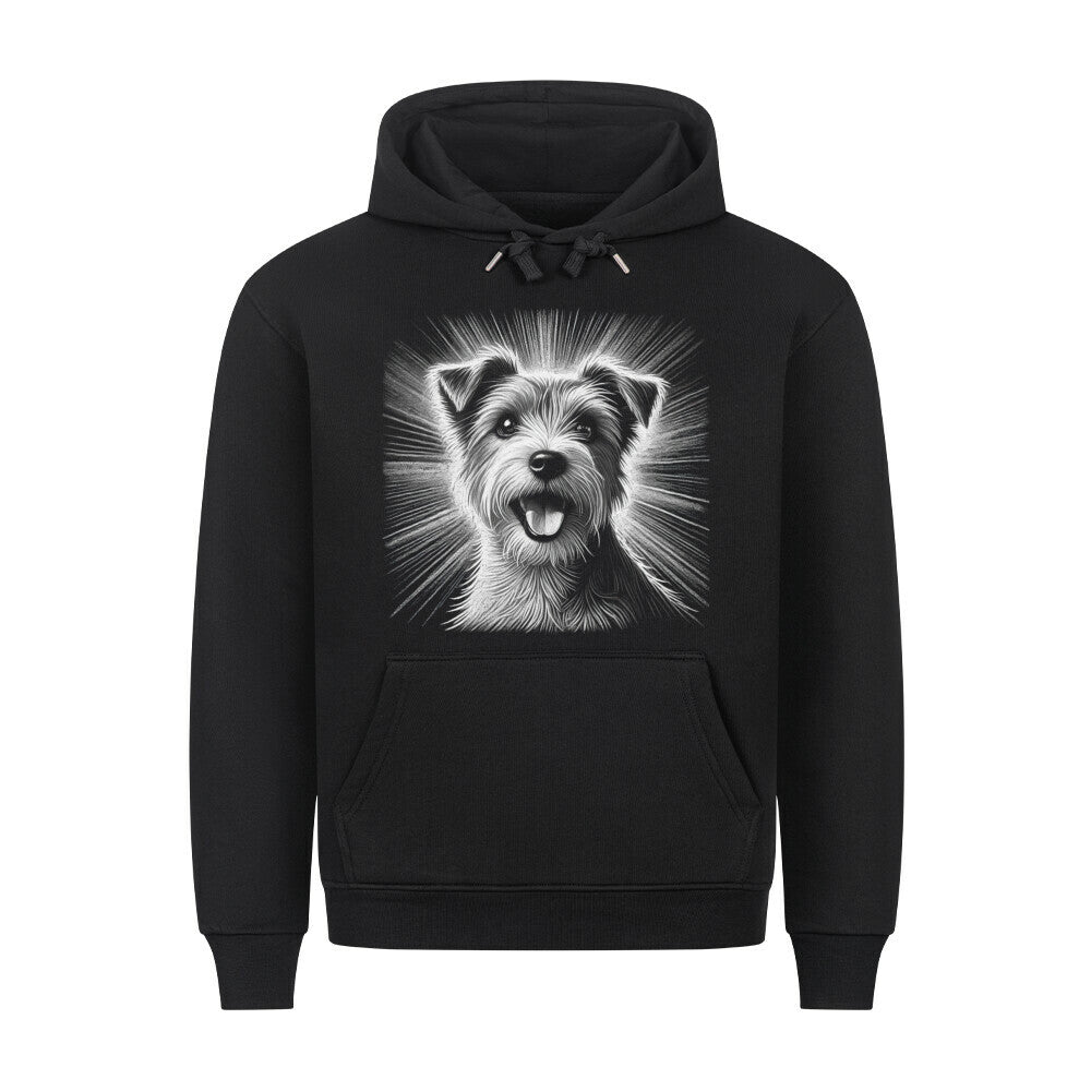 Premium Hoodie "Norfolk - Bright" Schwarz – hunde-shirt.de