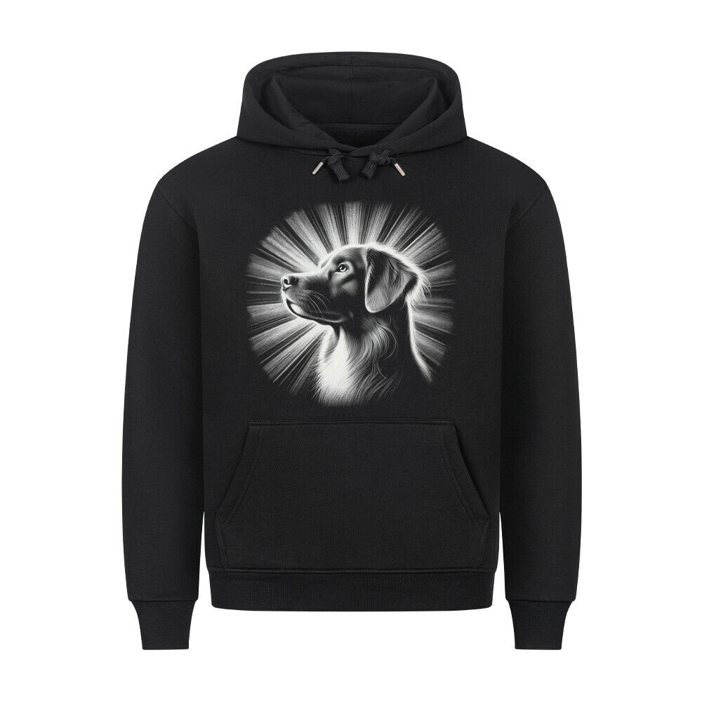 Premium Hoodie "Nova Scotia - Bright" Schwarz – hunde-shirt.de