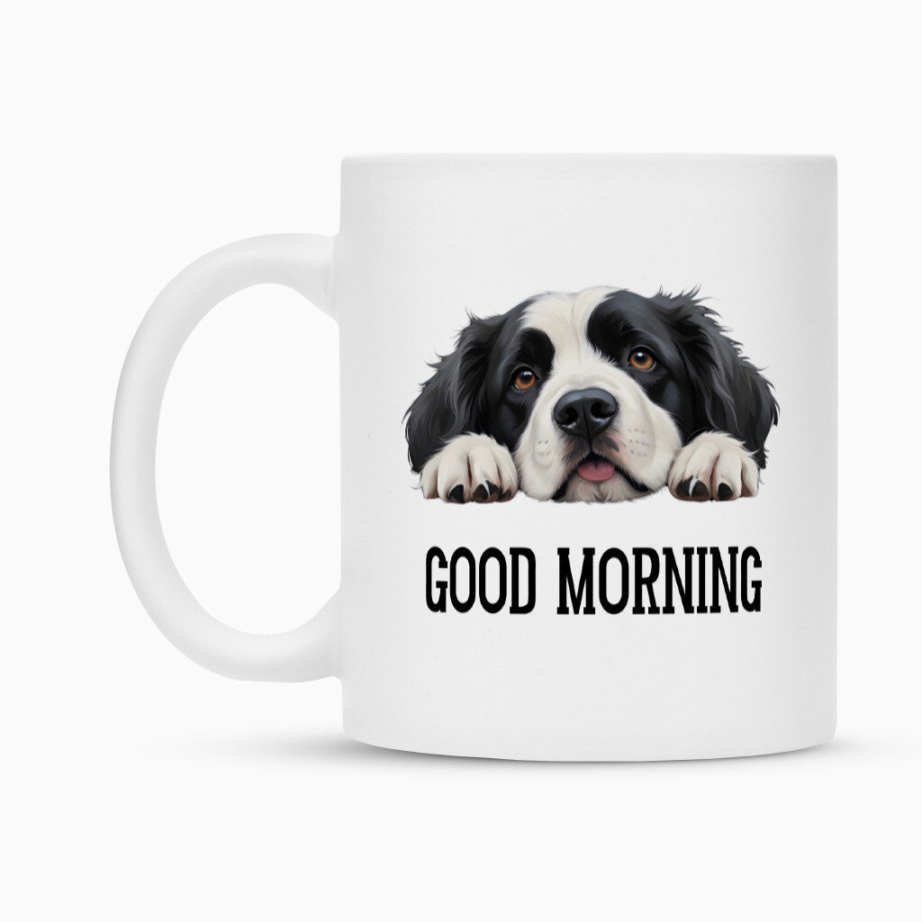 Tasse "Landseer - Good Morning" – hunde-shirt.de