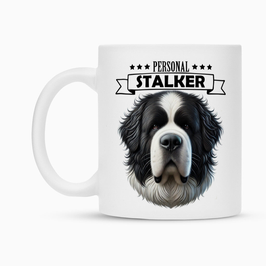 Tasse "Landseer - Stalker" – hunde-shirt.de