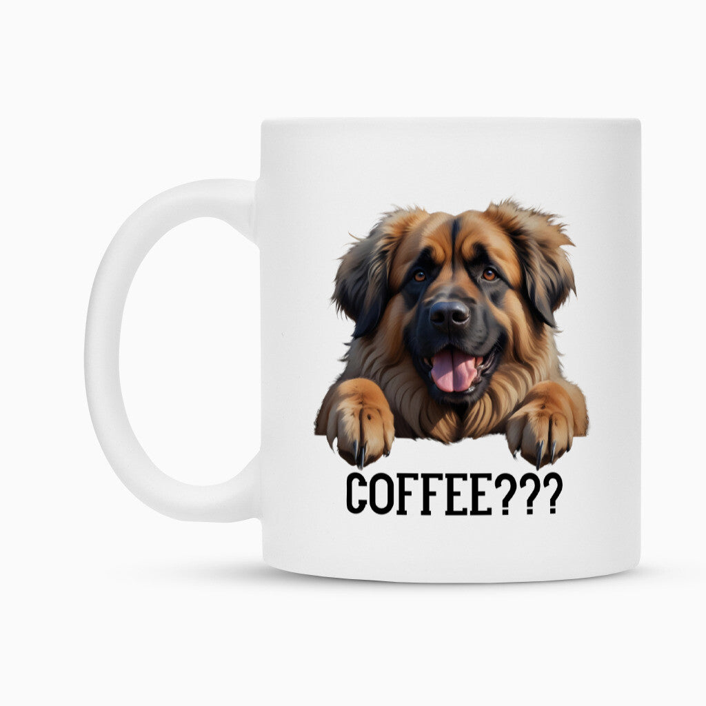 Tasse "Leonberger - Coffee???" – hunde-shirt.de
