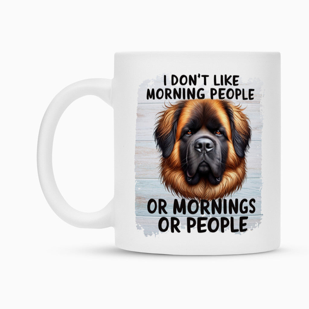 Tasse "Leonberger - Morning People" – hunde-shirt.de