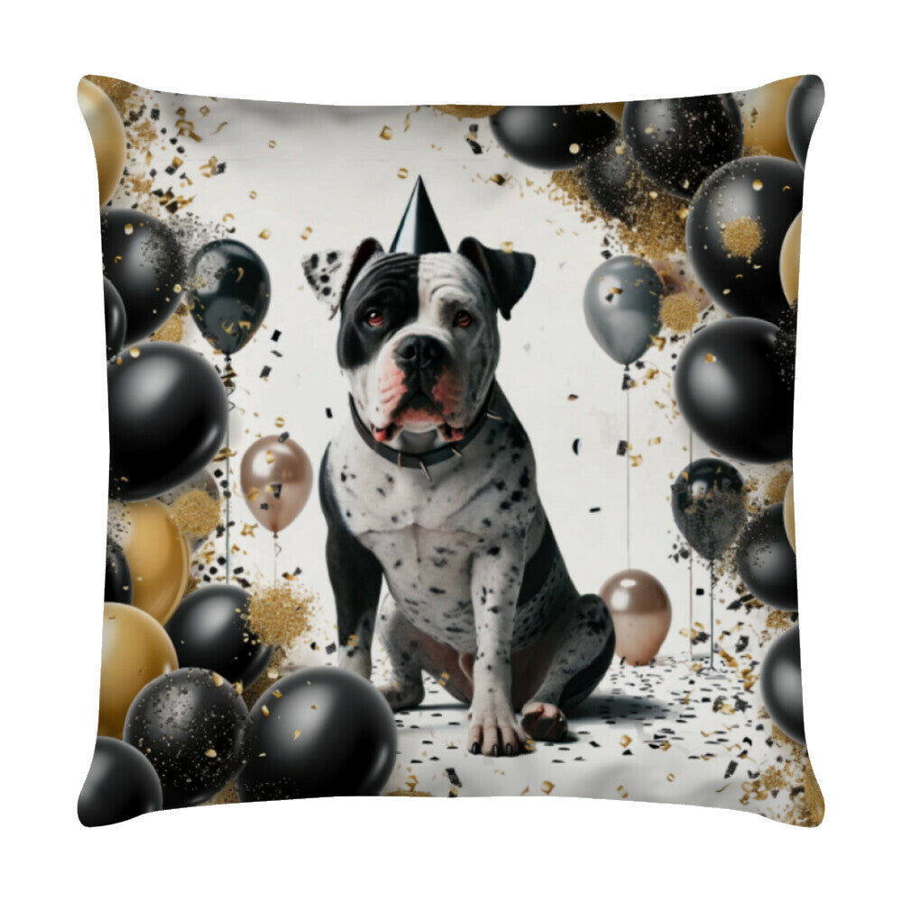 Kissen "OEB - Geburtstag" Weiß – hunde-shirt.de