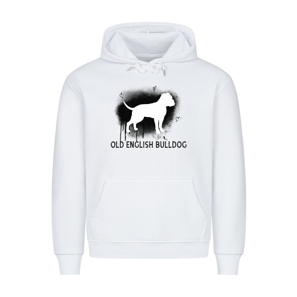 Premium Hoodie "OEB - Brush" Weiß – hunde-shirt.de