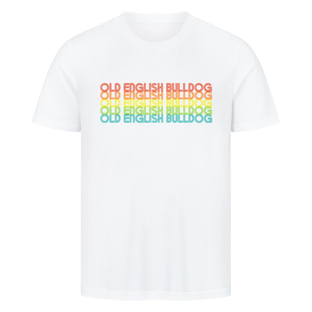 Premium T-Shirt "OEB - RETRO" Weiß – hunde-shirt.de