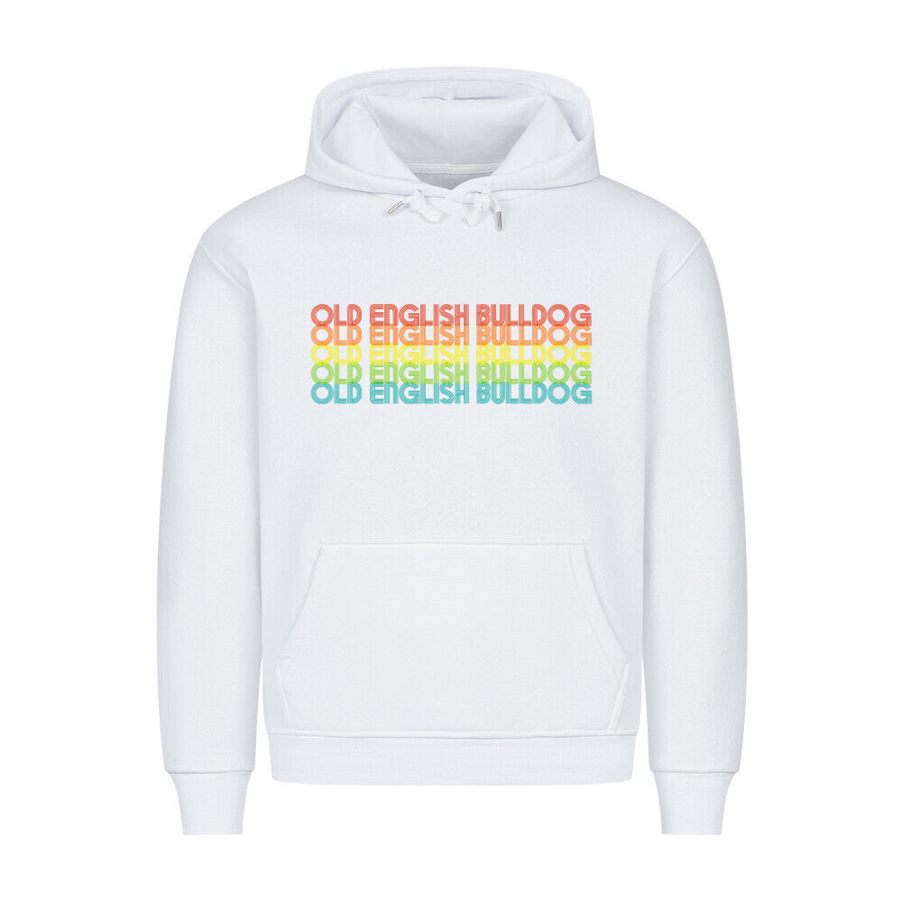 Premium Hoodie "OEB - RETRO" Weiß – hunde-shirt.de