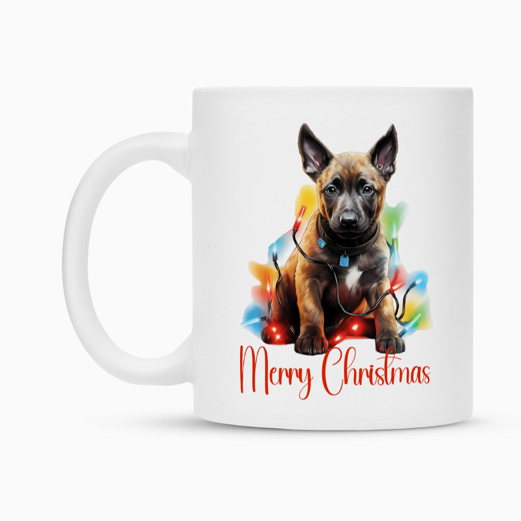 Tasse "Malinois - Puppy Christmas" – hunde-shirt.de