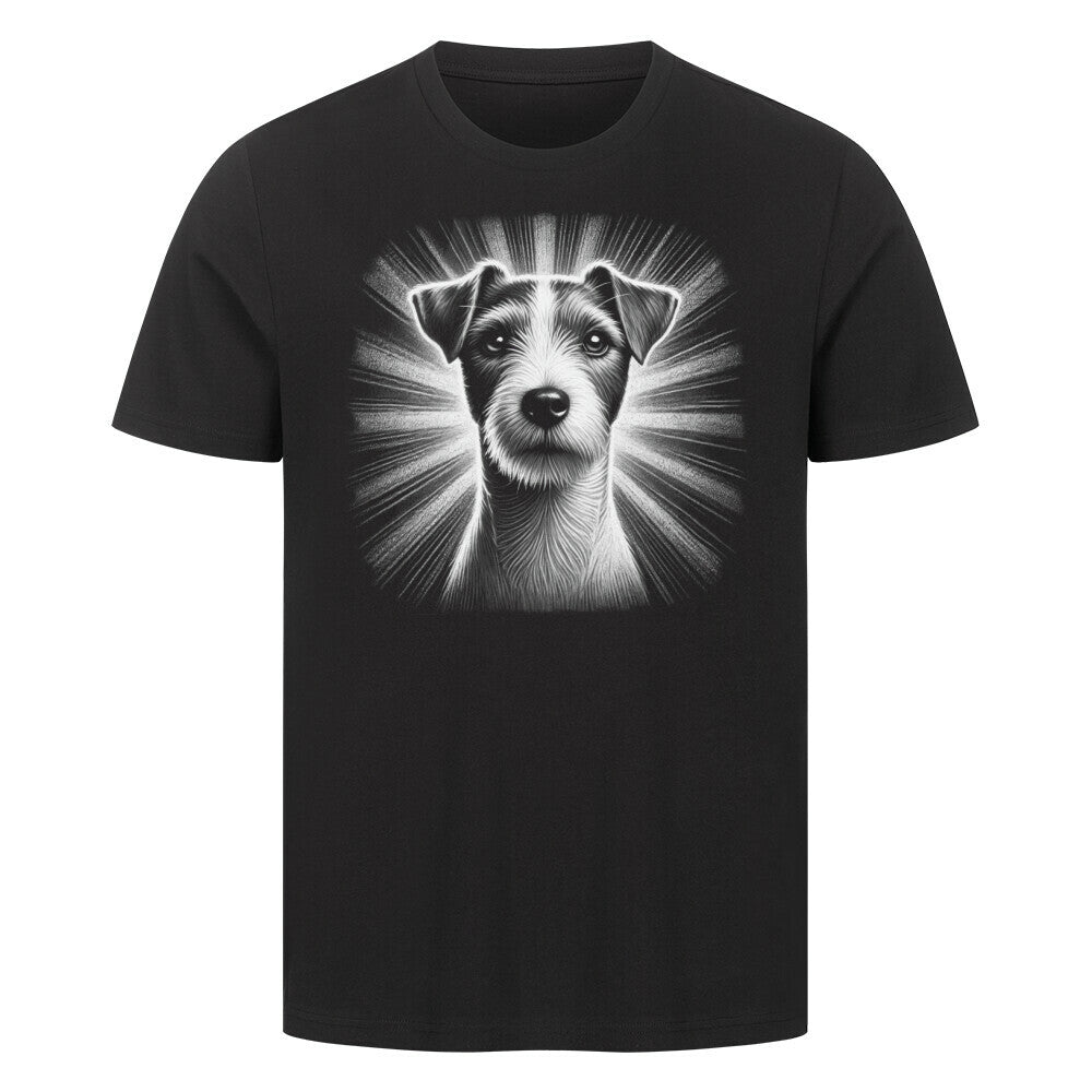 Premium T-Shirt "Parson Russell - Shine" Schwarz – hunde-shirt.de