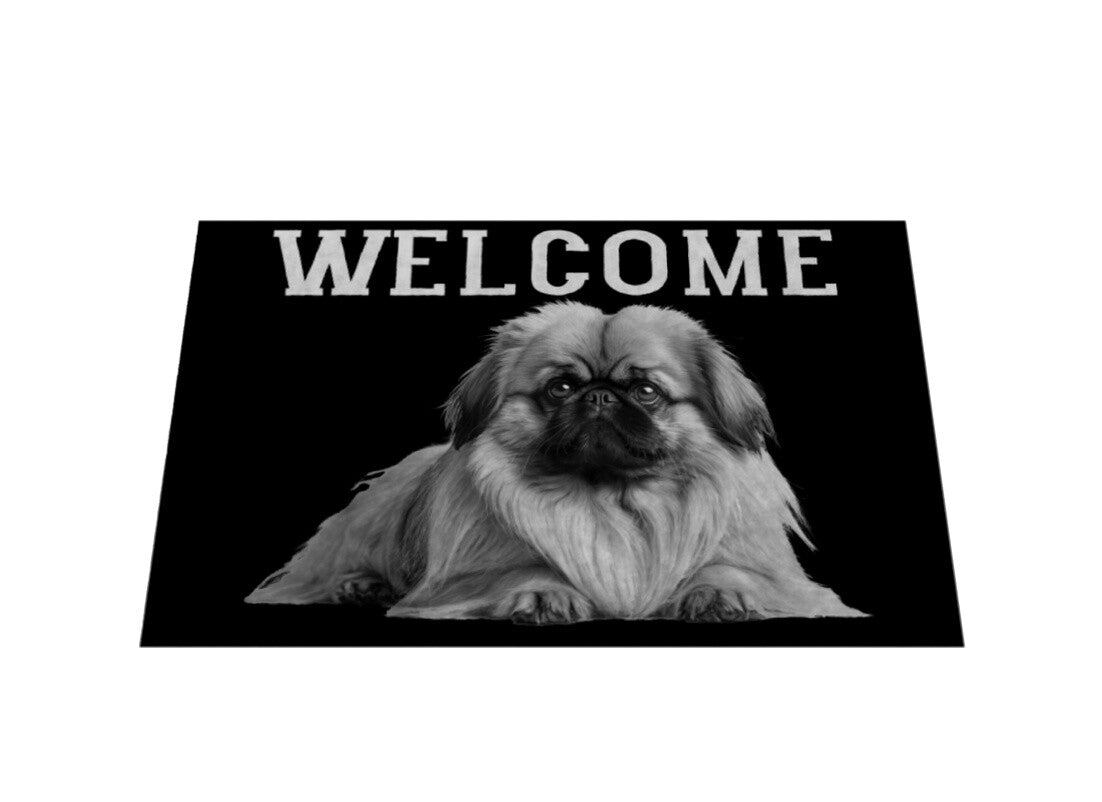 Fußmatte "Pekingese - WELCOME" – hunde-shirt.de