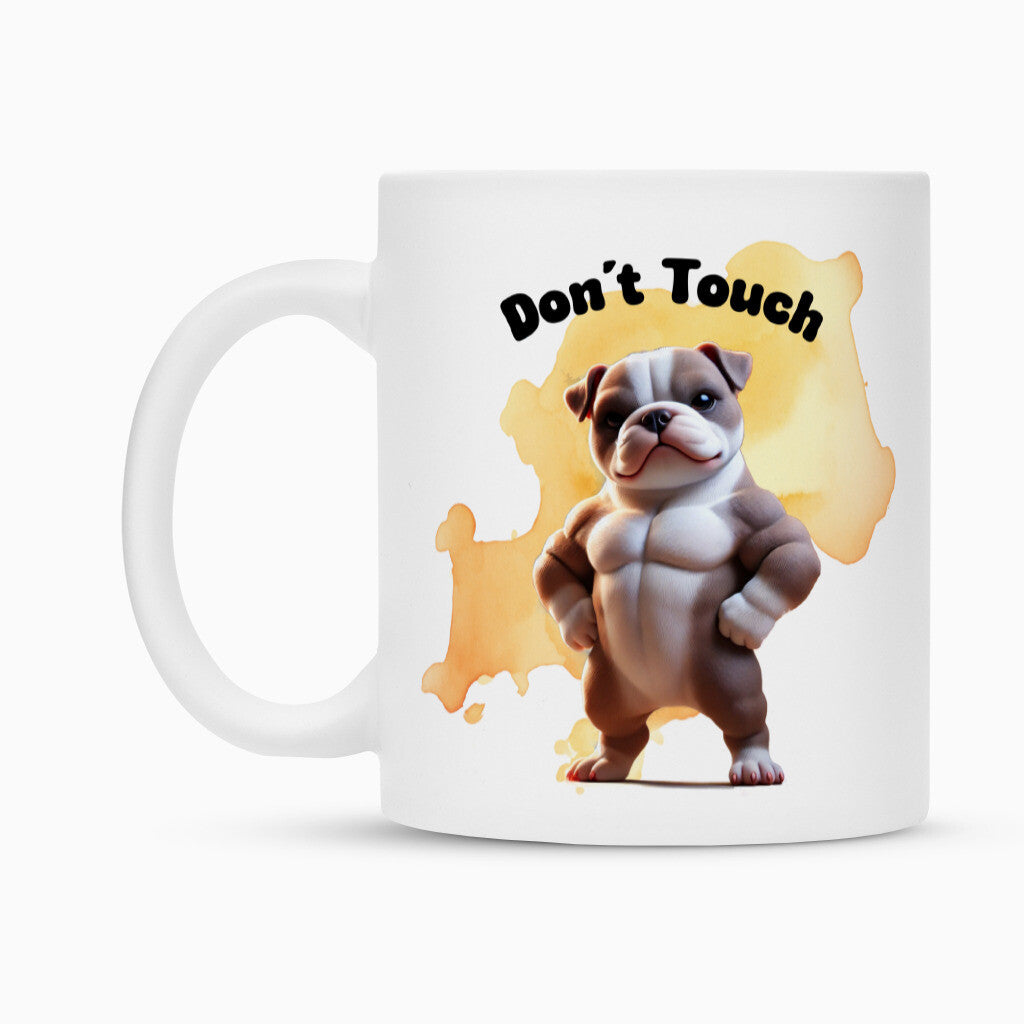 Tasse "Pocket Bully - Don´t touch" – hunde-shirt.de