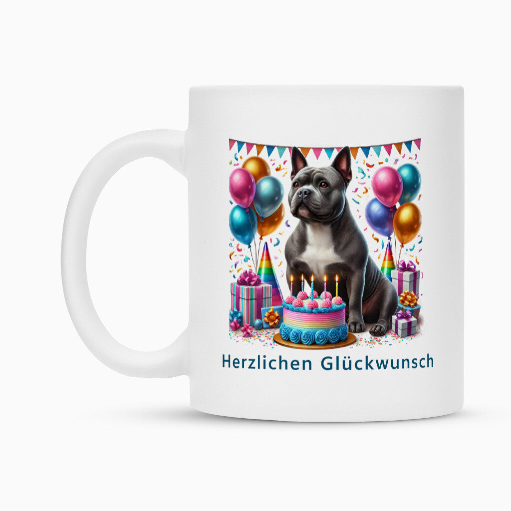 Tasse "Pocket Bully - Glückwunsch" – hunde-shirt.de