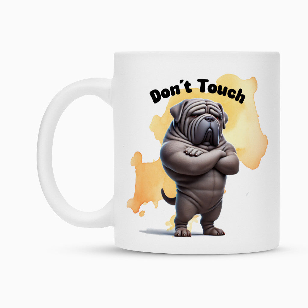 Tasse "Mastino - Don´t touch" – hunde-shirt.de