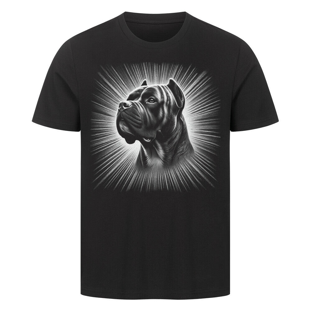 Premium T-Shirt "Presa Canario - Bright" Schwarz – hunde-shirt.de
