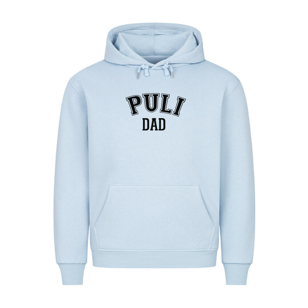 Premium Hoodie "Puli - DAD" Babyblau – hunde-shirt.de