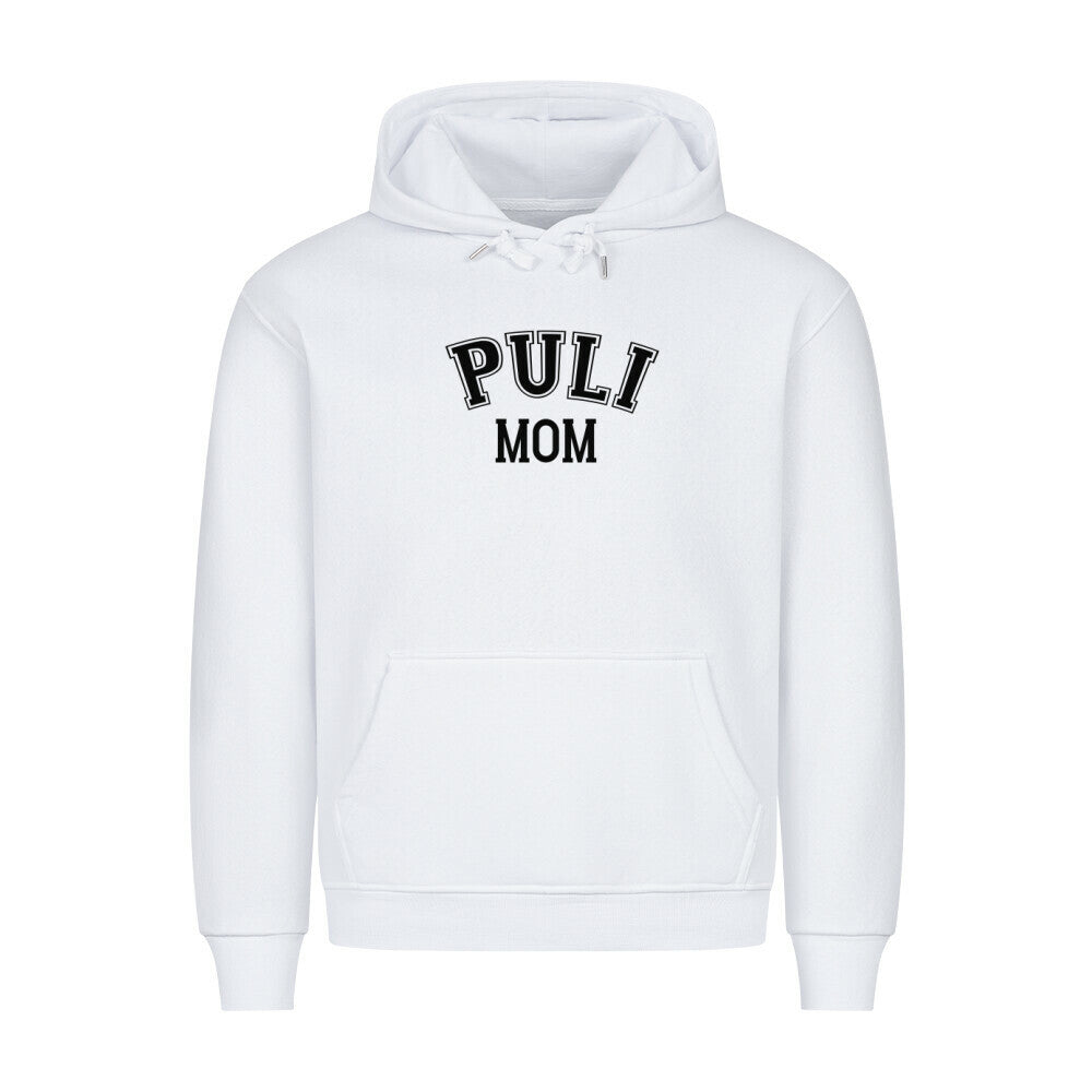 Premium Hoodie "Puli - MOM" Weiß – hunde-shirt.de
