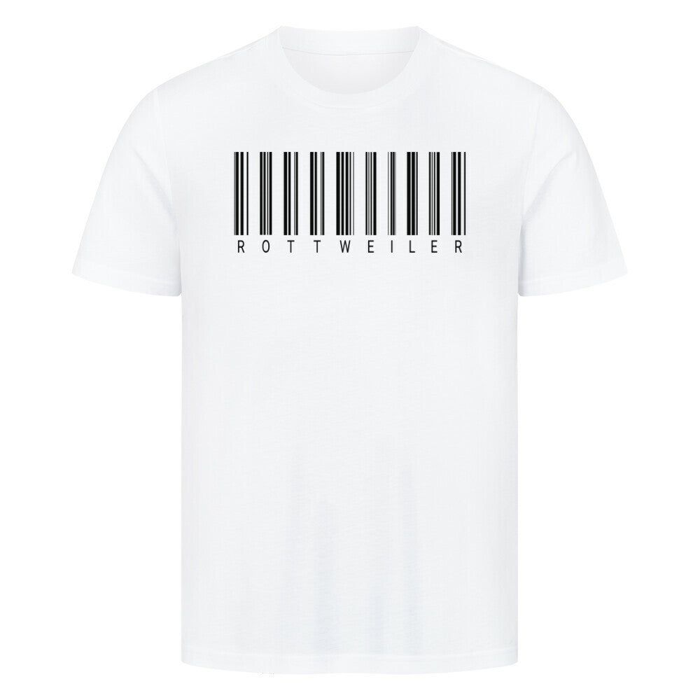 Premium T-Shirt "Rottweiler - Scan" Weiß – hunde-shirt.de