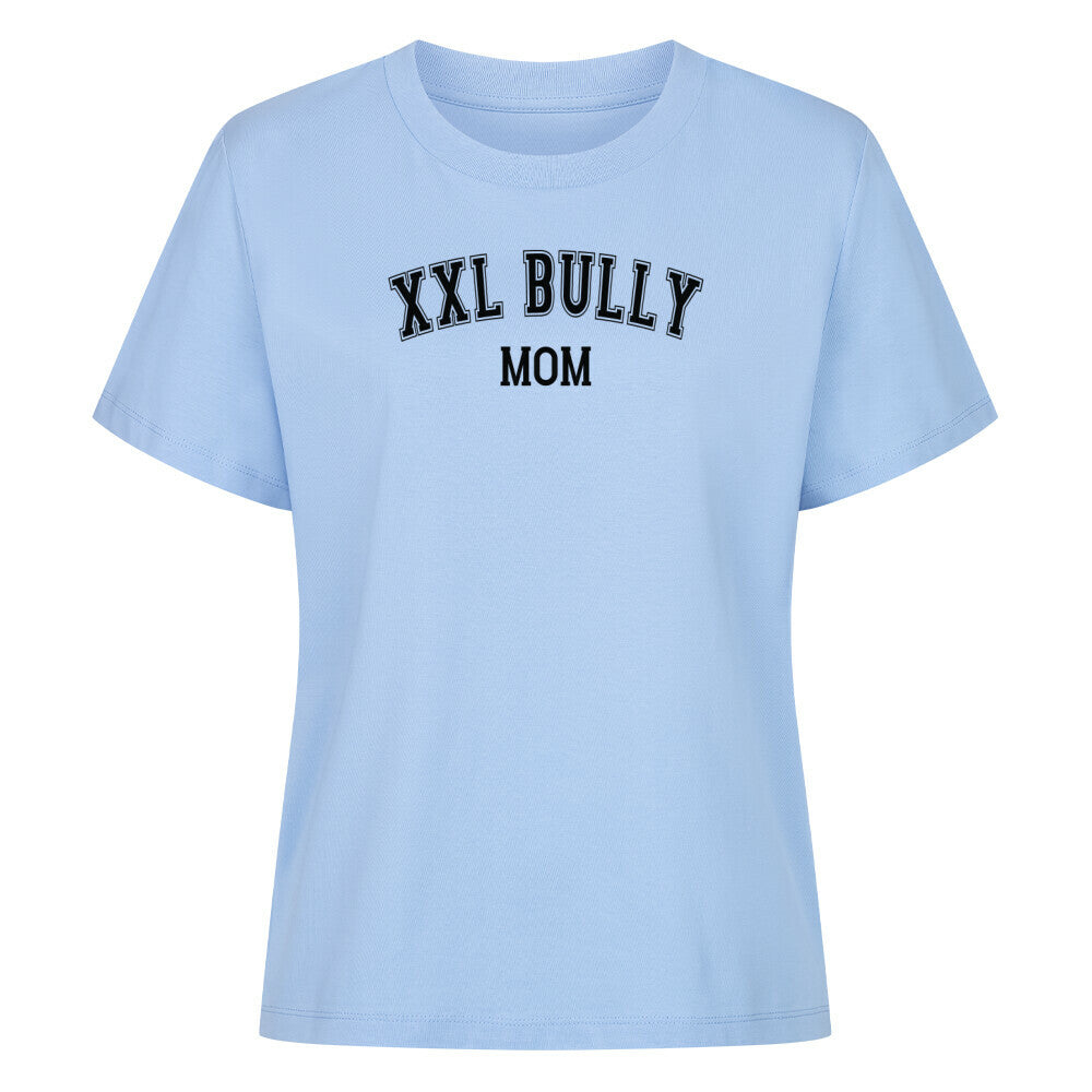 Premium Damen-Shirt "Bully XXL - MOM" Sky Blue – hunde-shirt.de