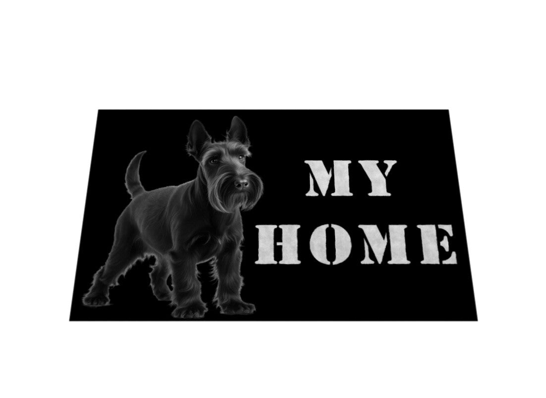 Fußmatte "Scottish Terrier - MY HOME" – hunde-shirt.de