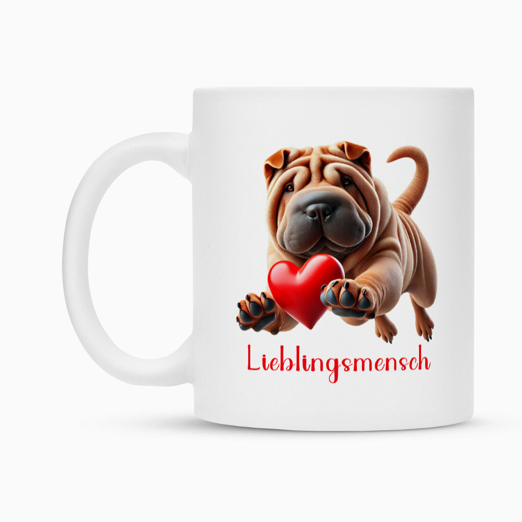 Tasse "Shar Pei - Lieblingsmensch" – hunde-shirt.de