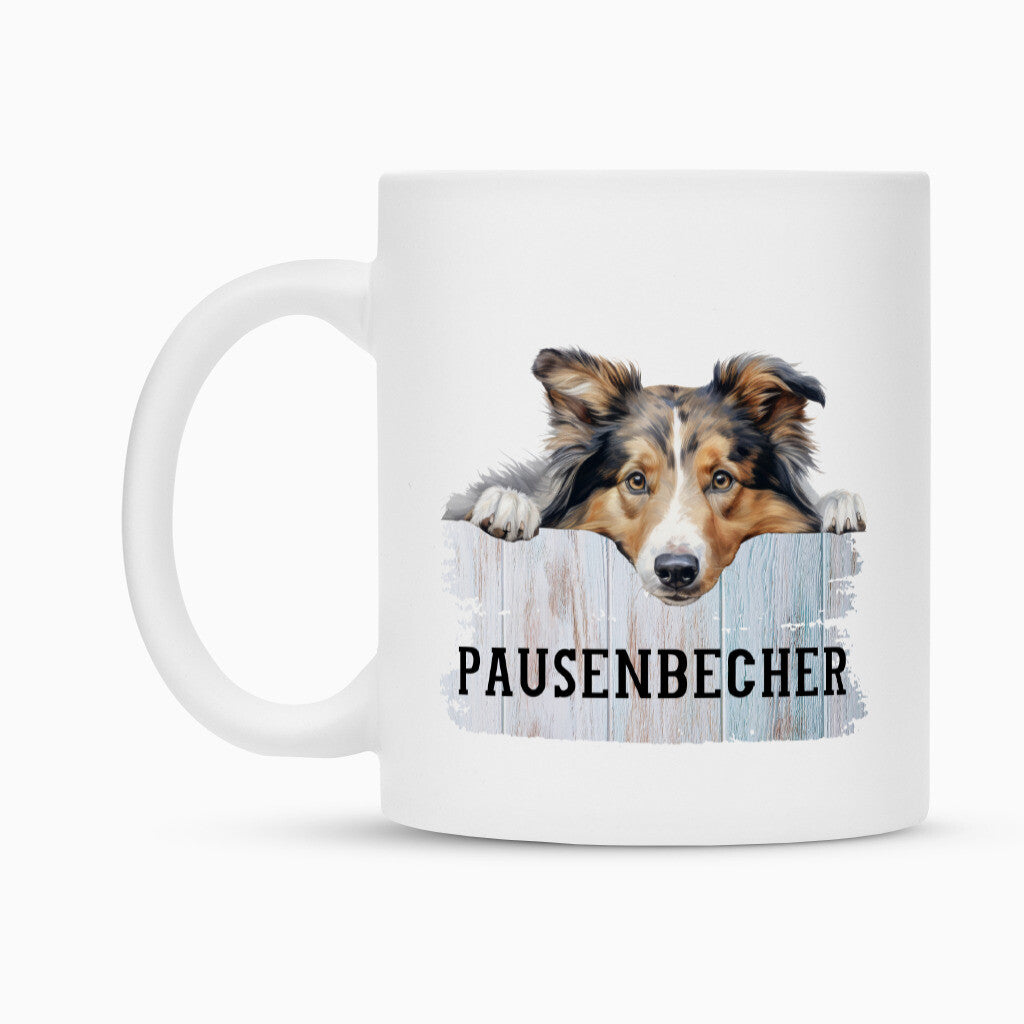 Tasse "Sheltie - Pausenbecher" – hunde-shirt.de