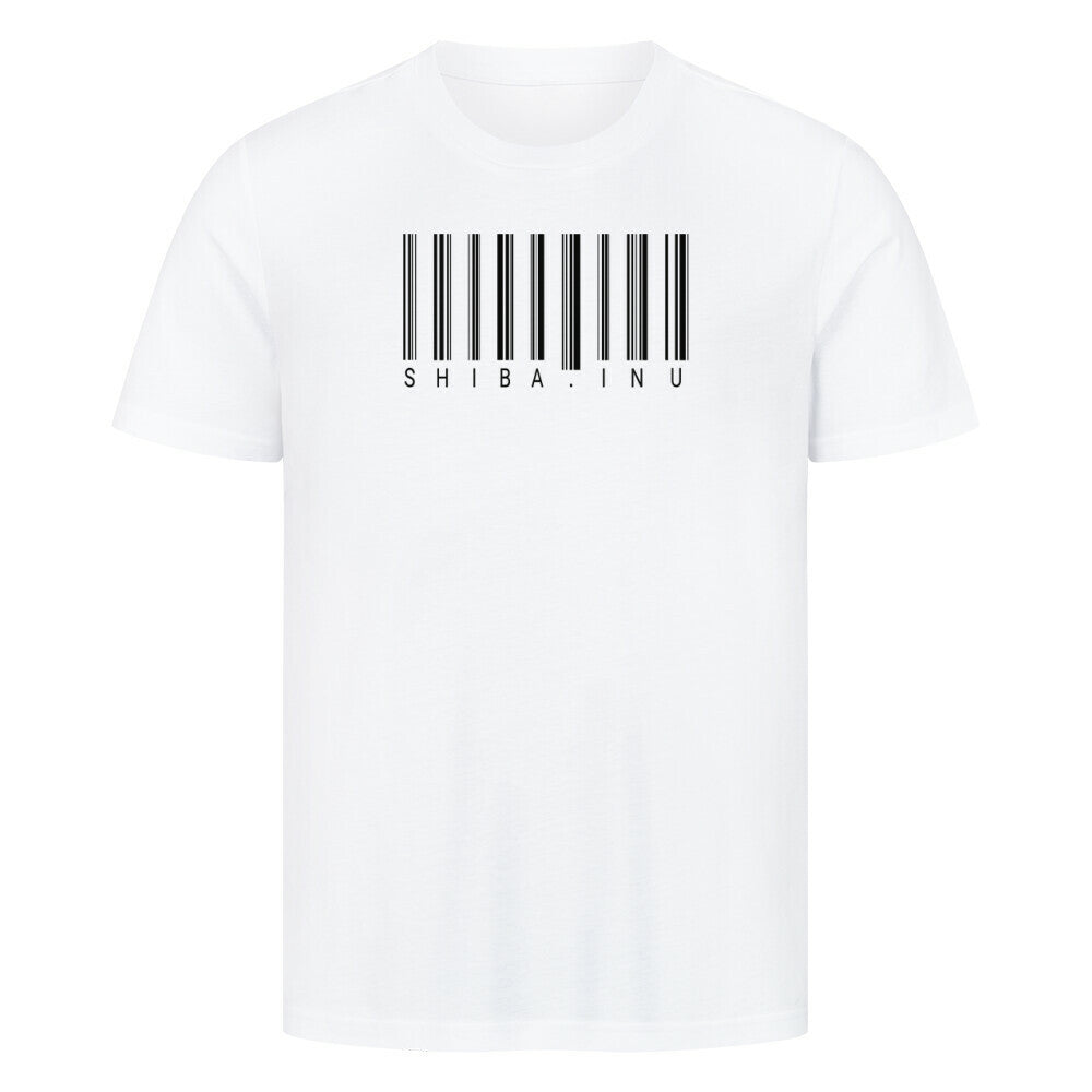 Premium T-Shirt "Shiba Inu - Scan" Weiß – hunde-shirt.de