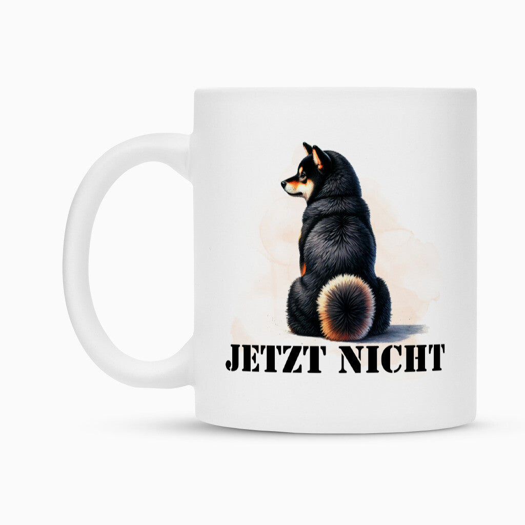 Tasse "Shiba Inu - JETZT NICHT" – hunde-shirt.de