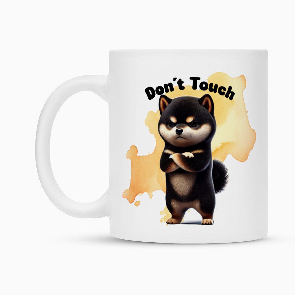 Tasse "Shiba Inu - Don´t touch" – hunde-shirt.de