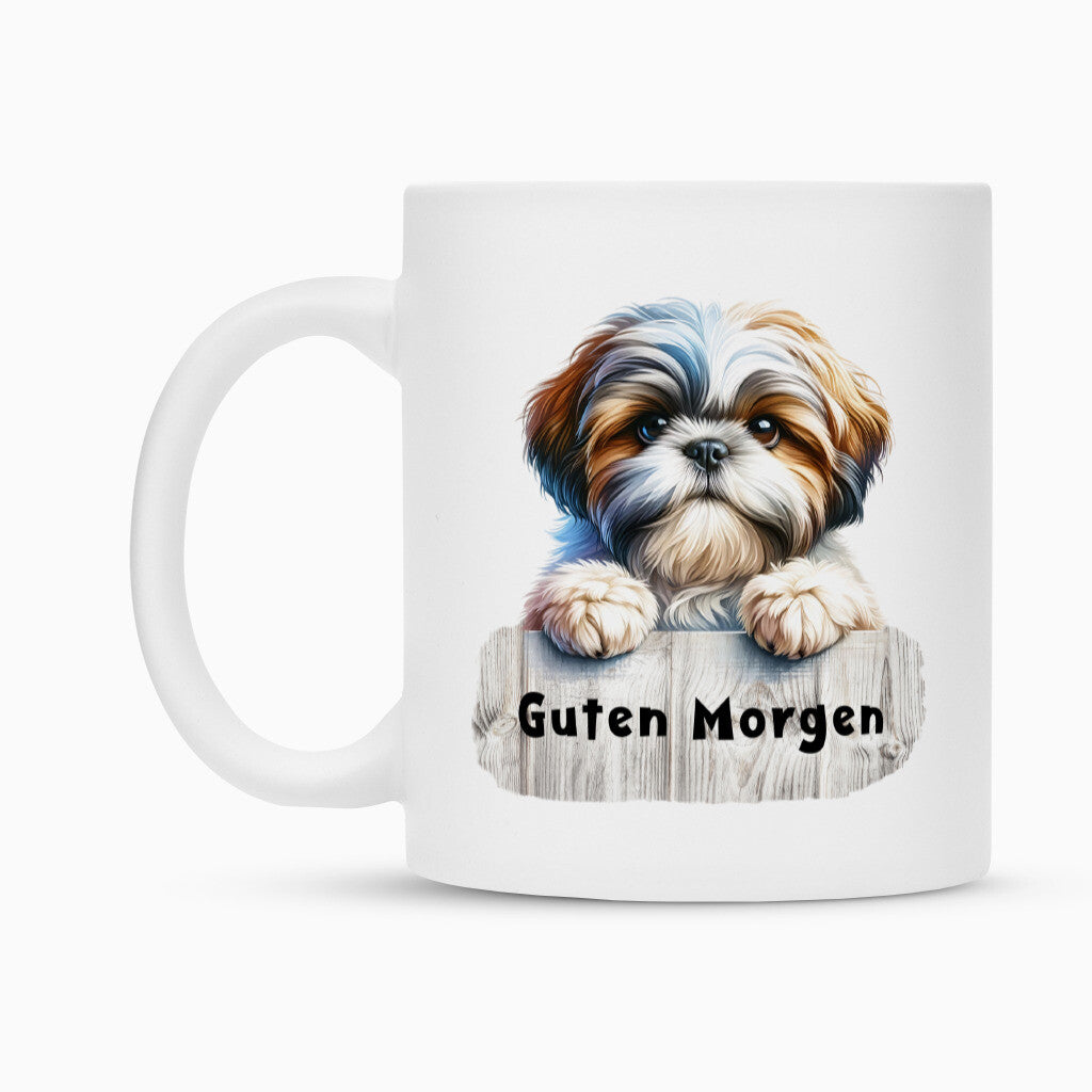 Tasse "Shih Tzu - Guten Morgen" – hunde-shirt.de