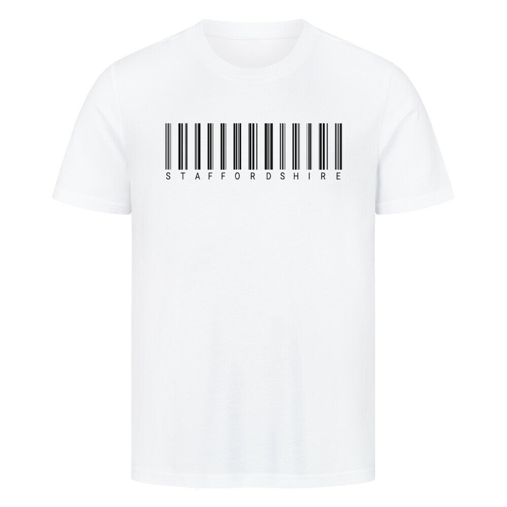 Premium T-Shirt "Staffordshire - Scan" Weiß – hunde-shirt.de