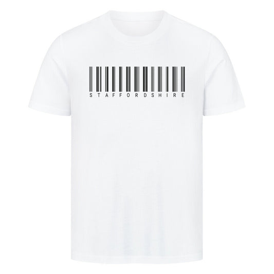 Premium T-Shirt "Staffordshire - Scan" Weiß – hunde-shirt.de