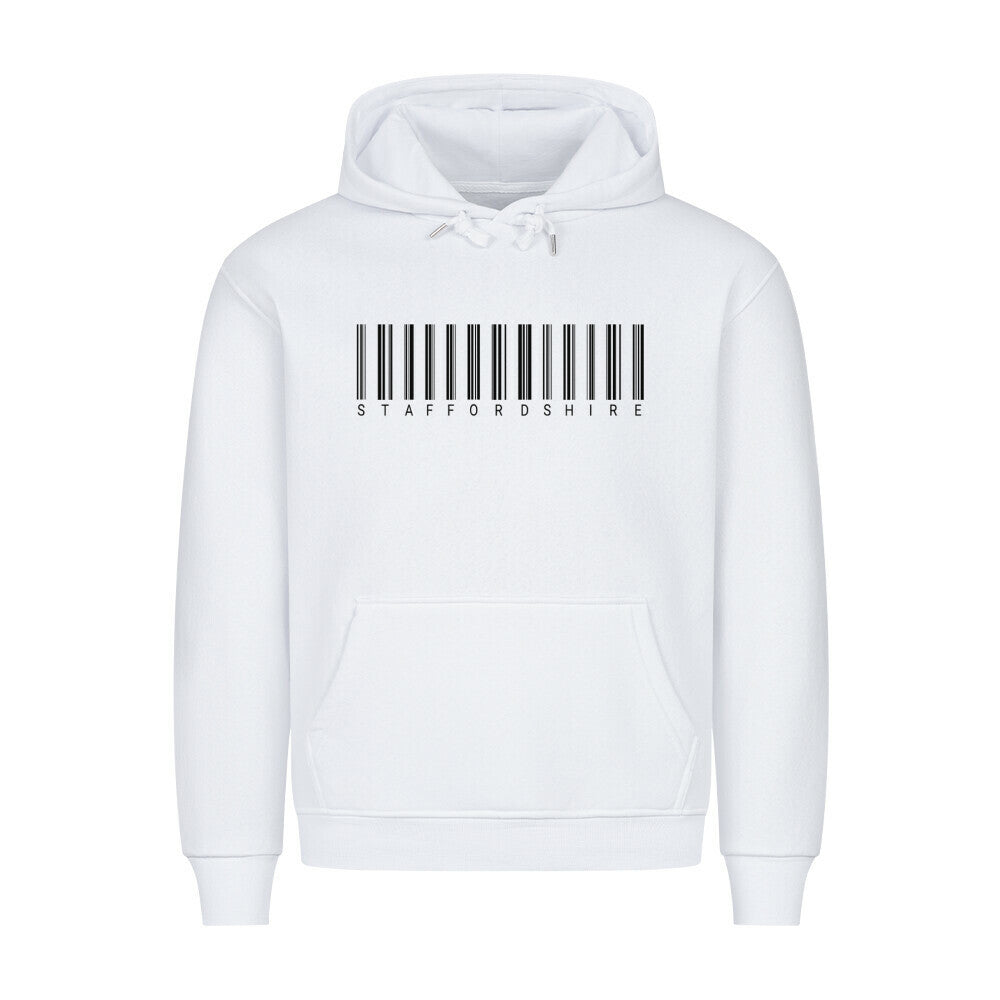 Premium Hoodie "Staffordshire - Scan" Weiß – hunde-shirt.de