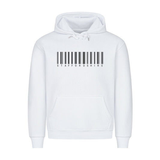 Premium Hoodie "Staffordshire - Scan" Weiß – hunde-shirt.de