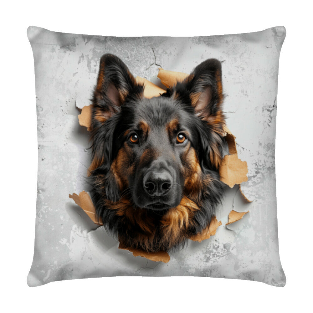 Kissen "Tervueren - Look" Weiß – hunde-shirt.de