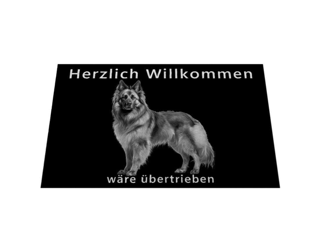 Fußmatte "Tervueren - Übertrieben..." – hunde-shirt.de